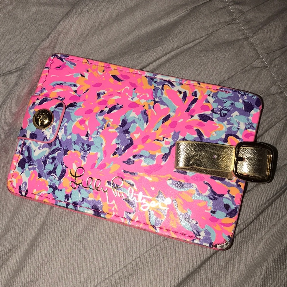 Lilly Pulitzer luggage tag